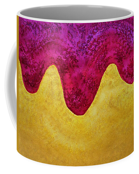 Dunes Coffee Mug featuring the painting Dream of Dunes original painting by Sol Luckman