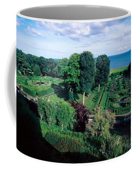Italianate Coffee Mug featuring the photograph Dunrobin Castle Gardens by Riccardo Mottola