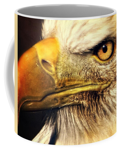 Eagle Coffee Mug featuring the photograph Eagle Eye 7 by Marty Koch