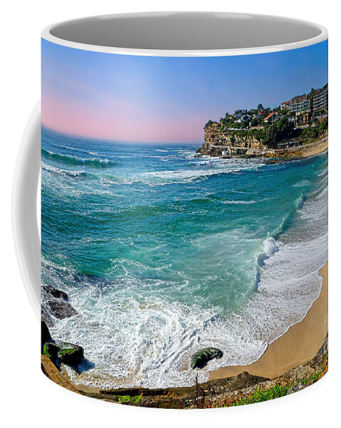 Photography Coffee Mug featuring the photograph Early Morning Bronte Beach by Kaye Menner by Kaye Menner