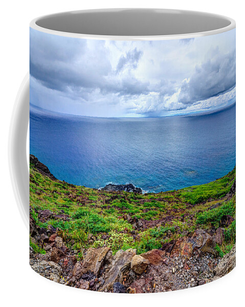 Hawaii Coffee Mug featuring the photograph Earth Sea Sky by Jason Chu