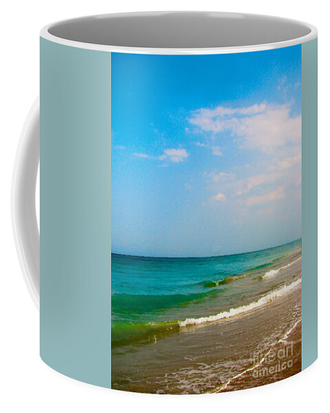 Shoreline Coffee Mug featuring the photograph Eastern Shore I by Anita Lewis