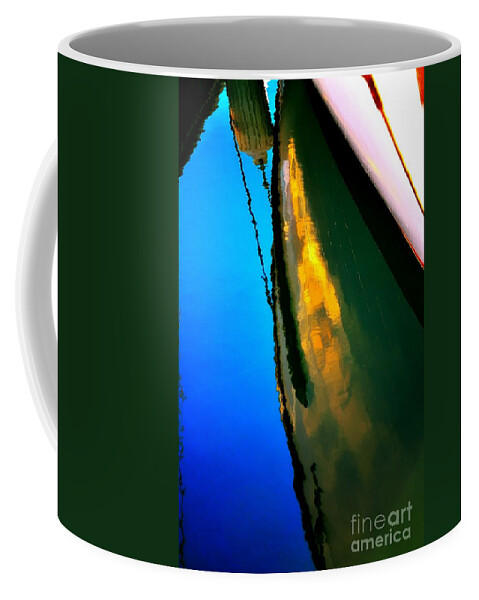Abstract Coffee Mug featuring the photograph Easy Waters by Lauren Leigh Hunter Fine Art Photography