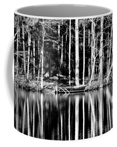 Trees Coffee Mug featuring the photograph Echoing Trees by Tara Potts