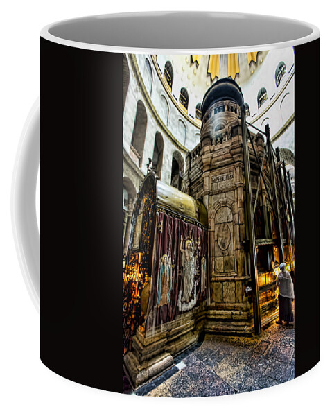 Aedicule Coffee Mug featuring the photograph Edicule of the Tomb by Stephen Stookey