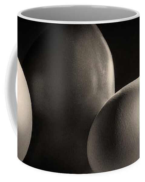 Clean Coffee Mug featuring the photograph Eggs and Tomato by Peter V Quenter
