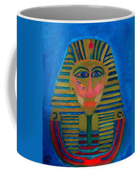 Colette Coffee Mug featuring the painting Egypt Ancient by Colette V Hera Guggenheim
