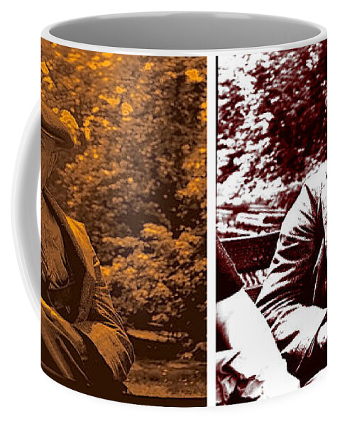 Woman Coffee Mug featuring the photograph Elderly Gentleman a study by Cathy Anderson