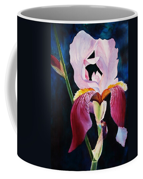 Elegance Coffee Mug featuring the painting Elegance by Marilyn Jacobson