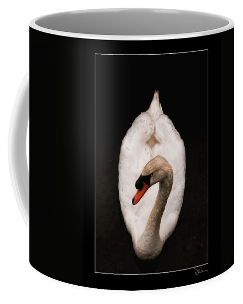 Swan Coffee Mug featuring the photograph Elegant Swan by Peggy Dietz