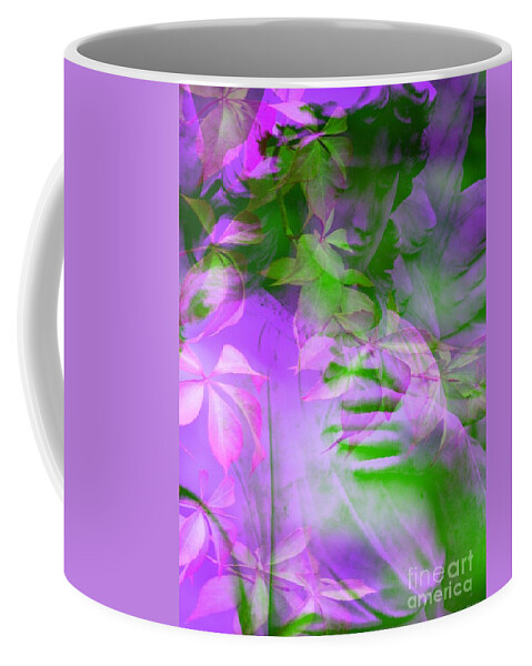 Elemental Angel 2 Coffee Mug featuring the digital art Elemental Angel 2 by Elizabeth McTaggart