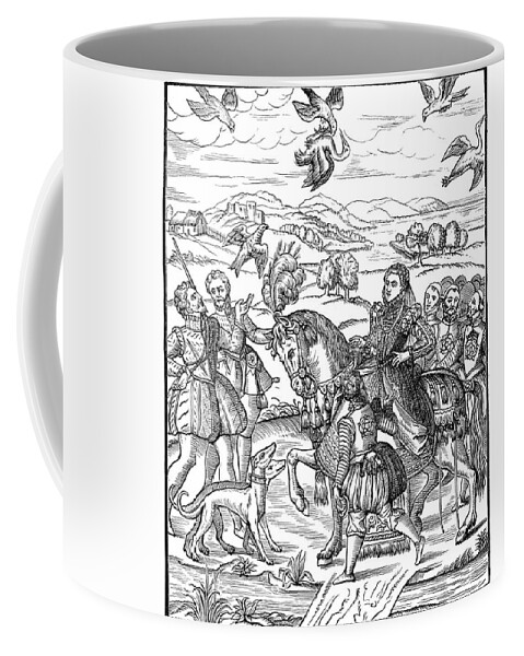 1575 Coffee Mug featuring the painting Elizabeth I (1553-1603) by Granger