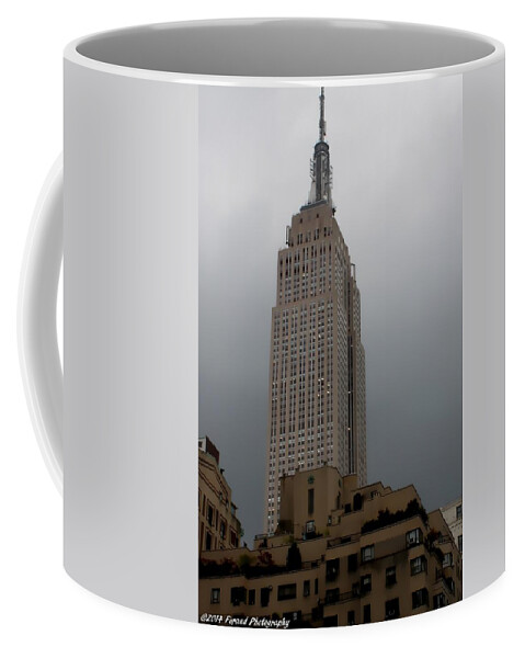 Empire State Building Coffee Mug featuring the photograph Empire State Building by Debra Forand