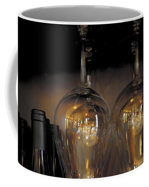 Glass Coffee Mug featuring the photograph Empty by Jean Noren