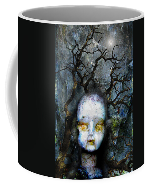 Doll Coffee Mug featuring the digital art Enchanted Forest by Lisa Yount