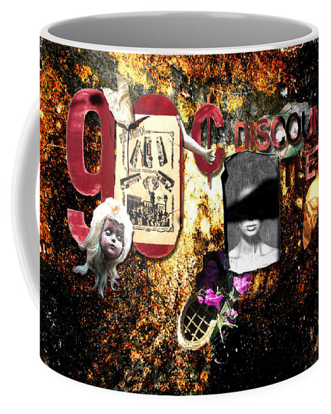 End Coffee Mug featuring the digital art End of the Universe 3 by Lisa Yount