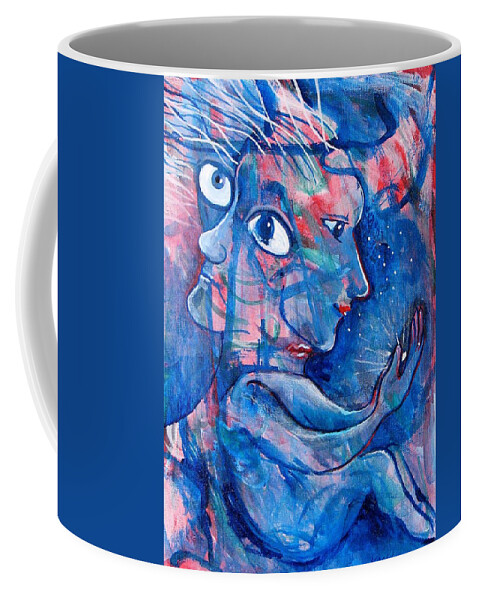 Magic Coffee Mug featuring the painting Enlightened by Rollin Kocsis