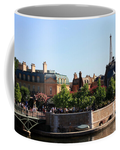 Disney Coffee Mug featuring the photograph Epcot France by David Nicholls