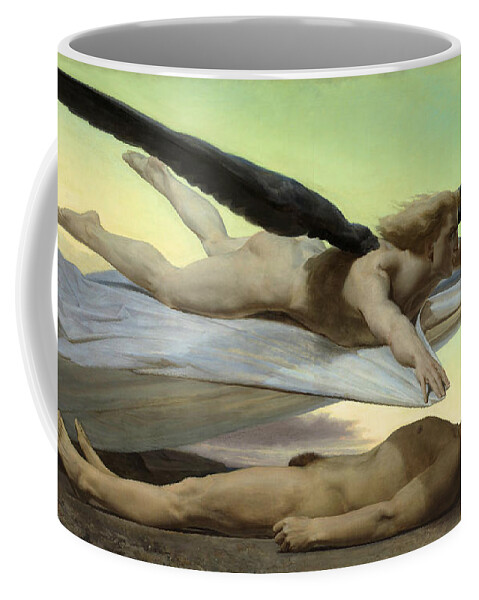 Equality Before Death Coffee Mug featuring the painting Equality Before Death by William Adolphe Bouguereau