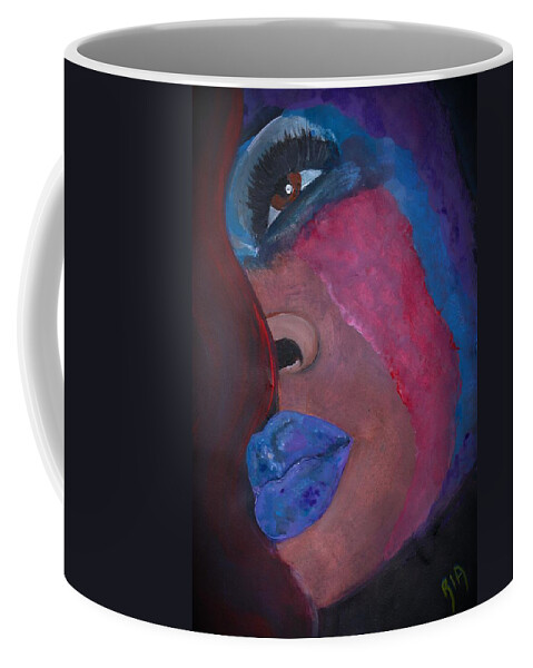 Abstract Coffee Mug featuring the photograph Esoteric by Artist RiA