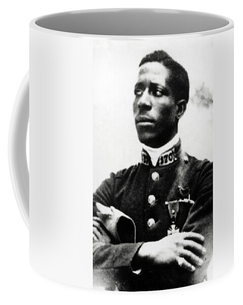 Aviation Coffee Mug featuring the photograph Eugene Bullard, Wwi American Pilot by Science Source