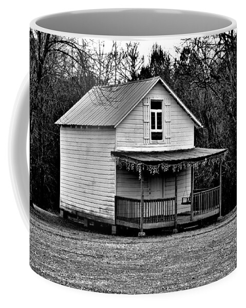 Euharlee Coffee Mug featuring the photograph Euharlee Cottage by Tara Potts