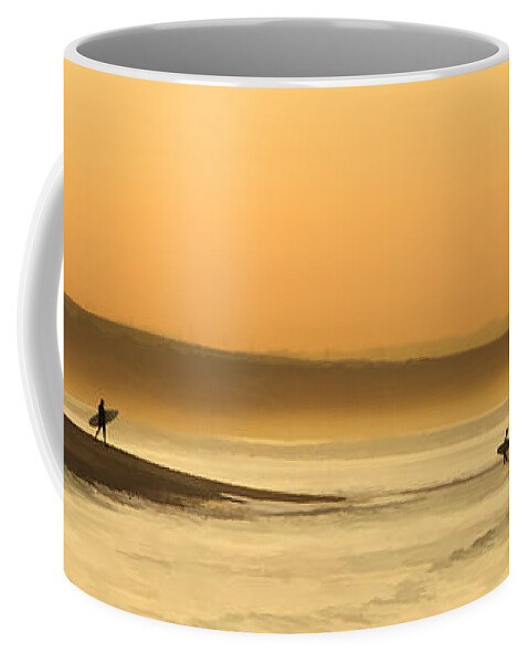 Surf Coffee Mug featuring the photograph Evolution by Sean Foster