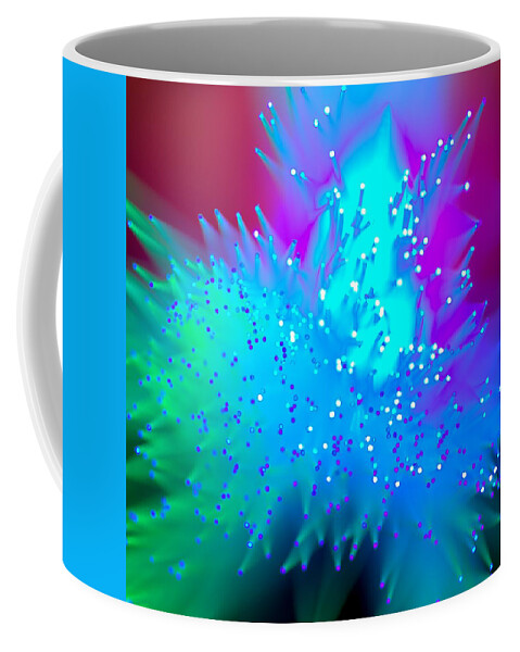 Abstract Coffee Mug featuring the photograph Exodus by Dazzle Zazz