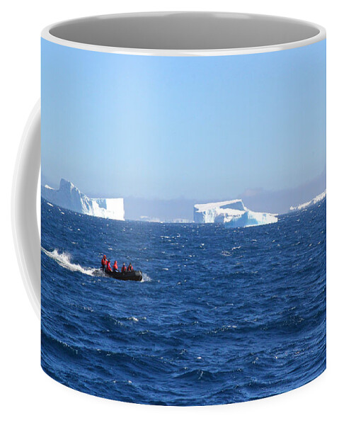 Water Coffee Mug featuring the photograph Exploration by Ginny Barklow