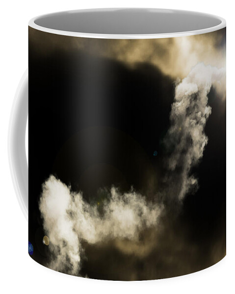 Extra 300 Coffee Mug featuring the photograph Extra Smoke by Paul Job