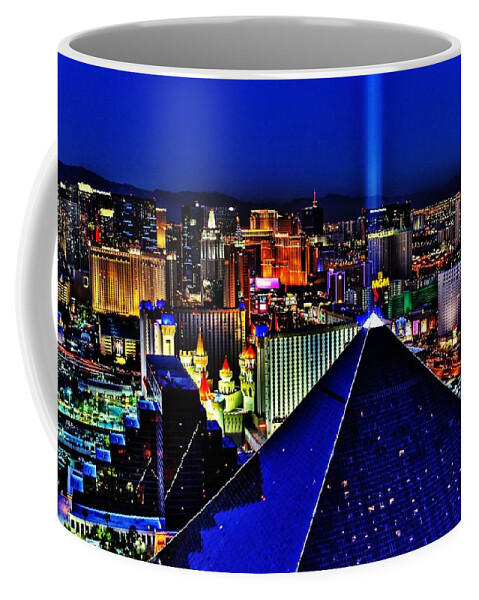 Las Vegas Coffee Mug featuring the photograph Fabulous Las Vegas by Benjamin Yeager