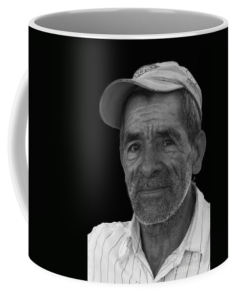 Heiko Coffee Mug featuring the photograph Face of a Hardworking Man by Heiko Koehrer-Wagner