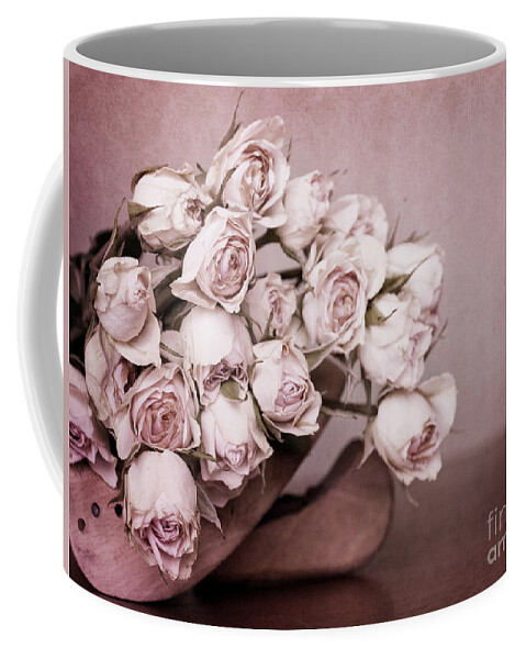 Rose Coffee Mug featuring the photograph Fade Away by Priska Wettstein