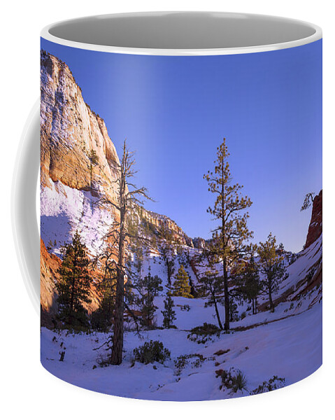 Zion Coffee Mug featuring the photograph Fade by Chad Dutson