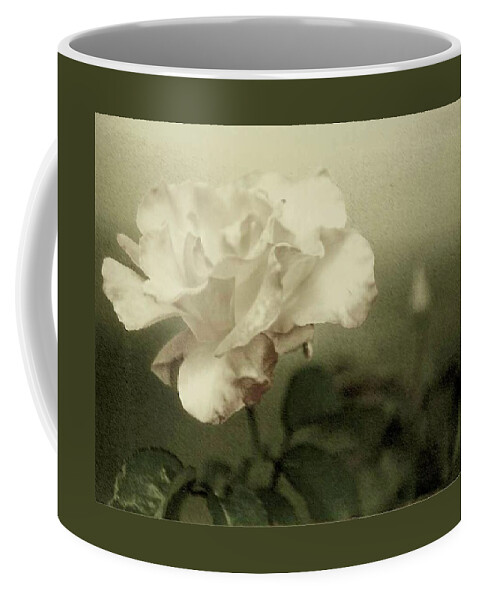 Rose Coffee Mug featuring the photograph Faded Rose by Mary Wolf