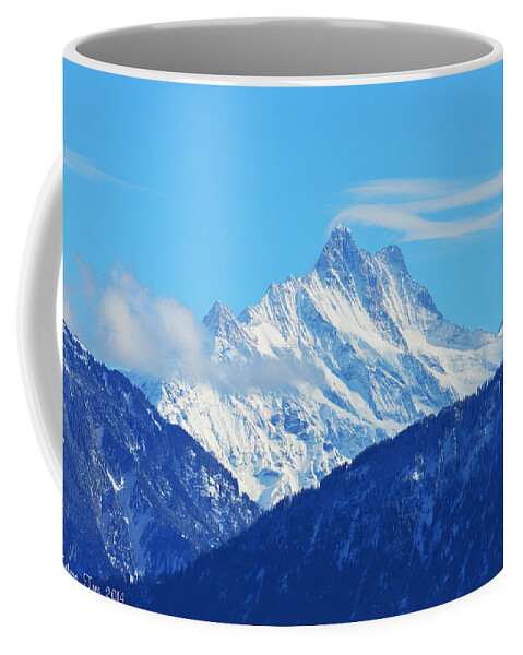 Alps Coffee Mug featuring the photograph Fairy tale in Alps by Felicia Tica