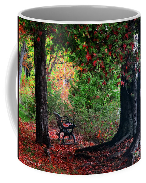 Autumn Coffee Mug featuring the photograph Fall In Henes Park by Ms Judi