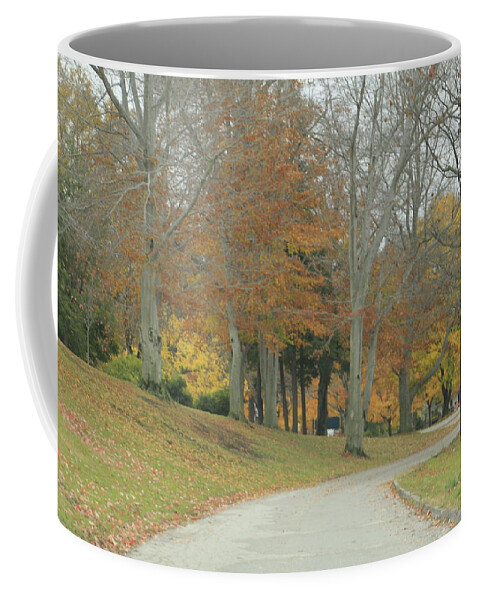 Fall Coffee Mug featuring the photograph Autumn Day in NE Ohio by Valerie Collins