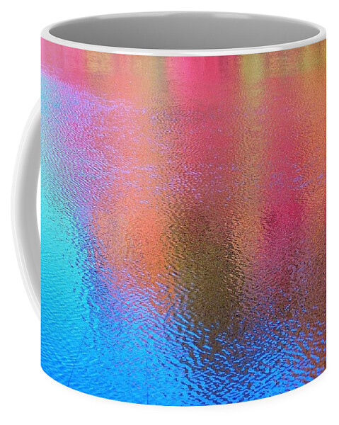 Nature Coffee Mug featuring the digital art Fall Reflections In South by Matthew Seufer