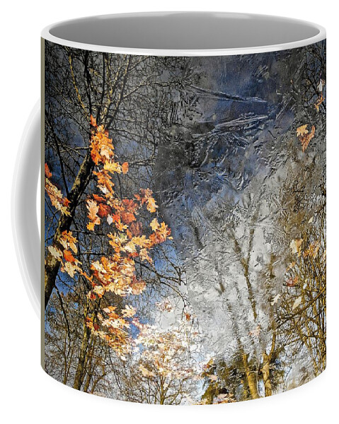 Landscapes Coffee Mug featuring the photograph Fall Reflections by Joan Reese