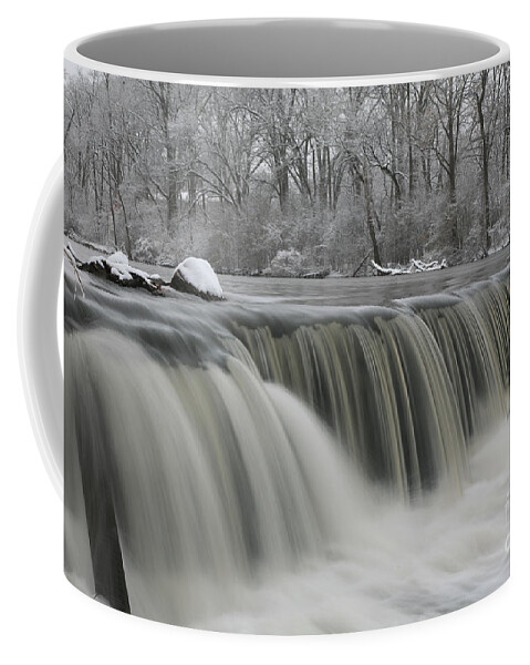 Waterfalls Coffee Mug featuring the photograph Falls in Winter by Timothy Johnson