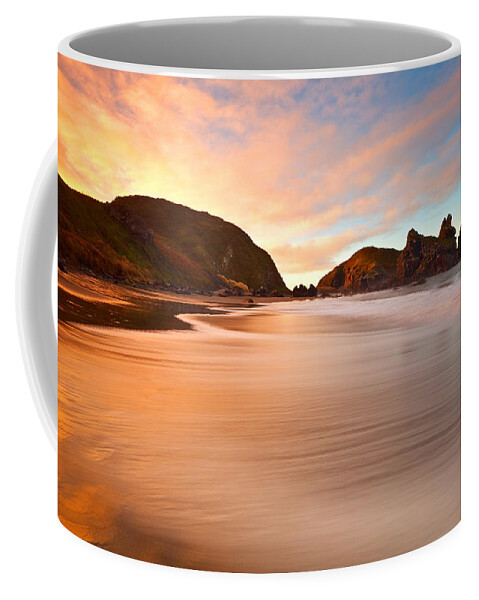 Brookings Coffee Mug featuring the photograph Favorite Beach by Darren White