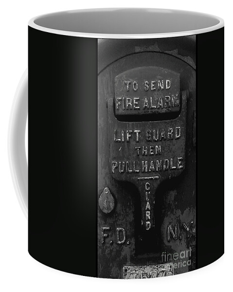 Fdny Coffee Mug featuring the photograph FDNY - Alarm by James Aiken