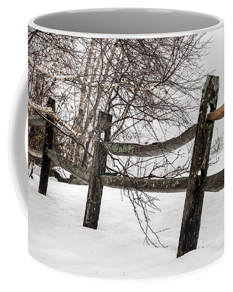 Vermont Coffee Mug featuring the photograph Fenced In by Robert Mitchell
