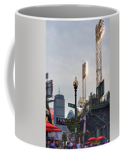 Fenway Coffee Mug featuring the photograph Fenway Park Game Day by Joann Vitali