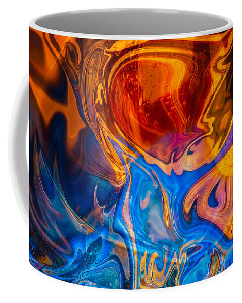 Fever Coffee Mug featuring the painting Fever Dreams by Omaste Witkowski