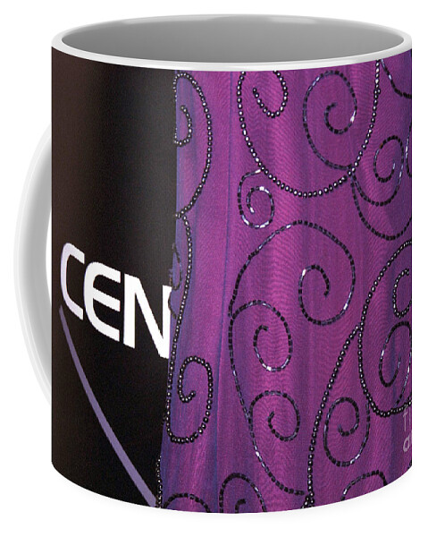 Purple Coffee Mug featuring the photograph Fighting Sequins Horizontal by Heather Kirk