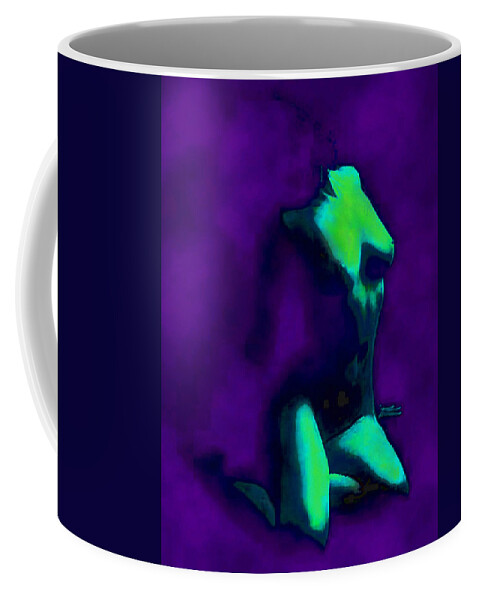 Digital Coffee Mug featuring the digital art Figure 1 by David Hansen