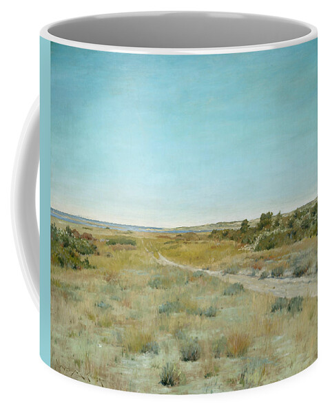 William Merritt Chase Coffee Mug featuring the painting First Touch of Autumn by Celestial Images