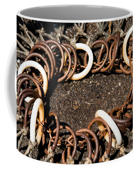 Fisherman Coffee Mug featuring the photograph Fisherman's Net by John Daly